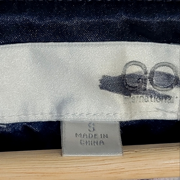 NWOT GO INTERNATIONAL Corduroy Mod Print Mini Dress - Picture 11 of 13